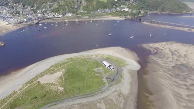 Flying Over Fairbourne at a Moderate Speed