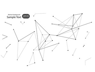 Abstract background for design technology and networking science