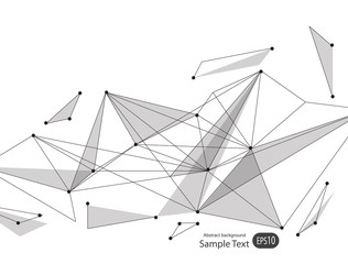 Abstract background for design technology and networking science