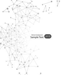 Abstract background for design technology and networking science