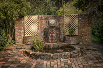 Naklejka premium Old Stone Fountain