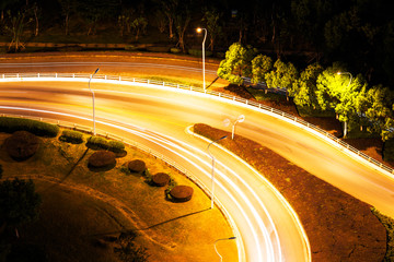 Speed motion at night