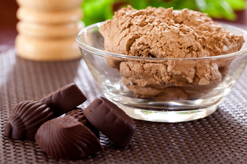 Chocolate ice cream