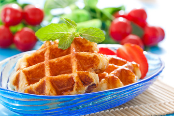 Belgian waffles