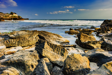 Stones in the sea