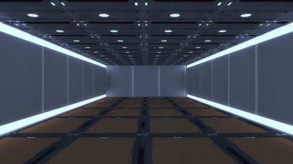 3D Futuristic Interior