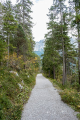 Fototapeta premium Eibsee in the near of Garmisch-Partenkirchen