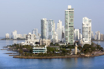 Fototapeta premium Cartagena's Residential District