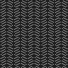 Geometric vector pattern with dotted white elements. Geometric modern ornament Seamless abstract background