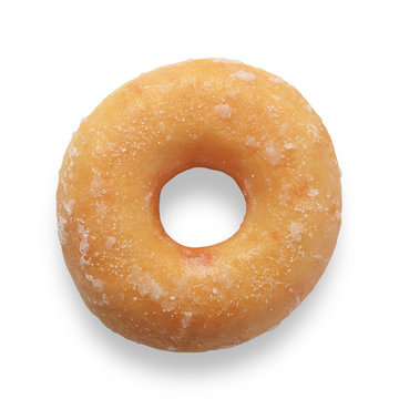 Naklejki Doughnut on white
