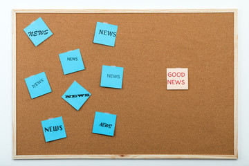 News concept - lack of good news
