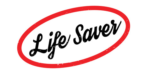 Life Saver rubber stamp. Grunge design with dust scratches. Effects can be easily removed for a clean, crisp look. Color is easily changed.