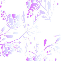 Fototapeta na wymiar flower pink flowers abstract floral pattern