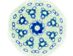 Abstract fractal patterns and shapes. Fractal texture for prints.