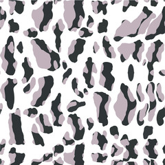 animal pattern black illustration