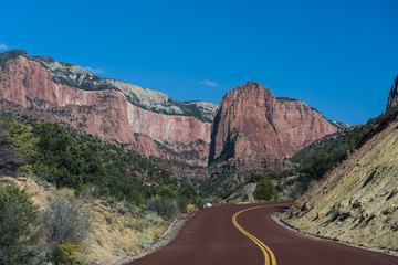 Zion National Park Road
