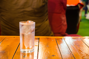 The Evening meal with water good for life.