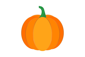 pumpkin isolated on white background