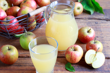 frischer Apfelsaft