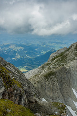Mountain view from Säntis cable station