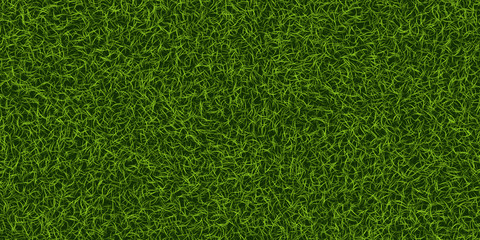 Green grass background. Lawn nature. Abstract field texture. Ecology symbol. Vector Illustration