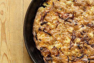 Fritata.