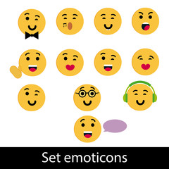 Emoticons several styles