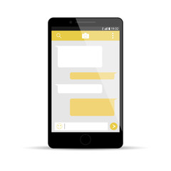 Mobile phone in social media networks