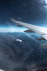 Obraz premium Plane wing