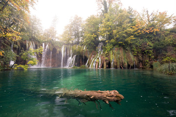 Plitvice lakes National Park in Croatia