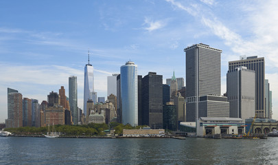 Fototapeta na wymiar New York waterfront