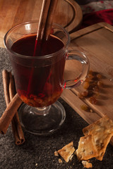 cranberry glogg christmas drink