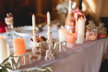 Wedding table 