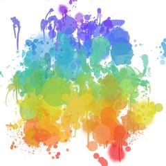 abstract color trickle background