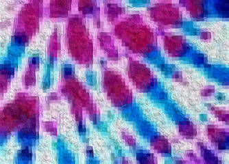 watercolor graphic paint in tie and dye bohemian style background