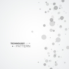 Molecular bonds connected in random order. Topical background for technology and the future