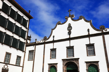 Architecture of Ponta Delgada, Sao Miguel Island, Azores, Portugal, Europe