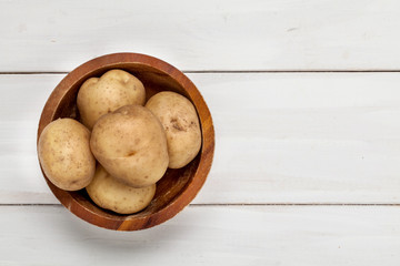 Potato. Tasty and healthy vegetables. Cooking. food. For your design.