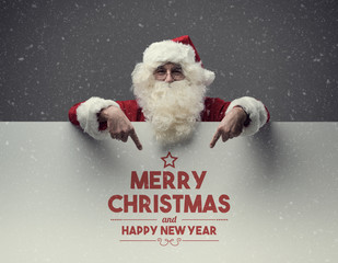 Santa Claus and Christmas wishes