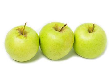 Apples. green. Tasty and healthy fruits. Diet. Correct food.