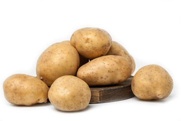 Potatoes. tasty and healthy vegetables. Proper nutrition. For your design.