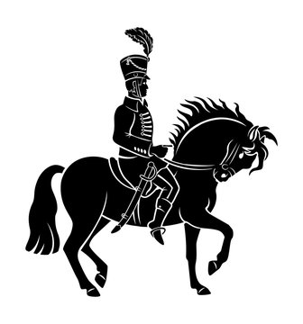 hussar on horseback