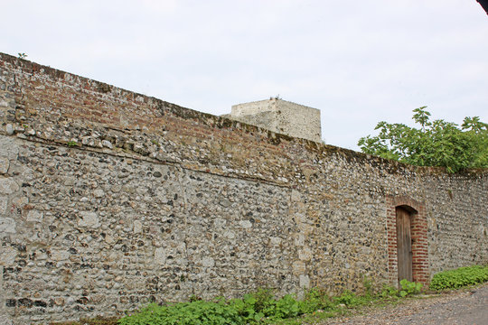 City Wall in St Valery sur Somme