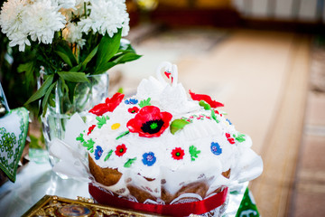 Great bread with swans