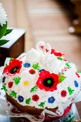 Great bread with swans