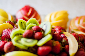 Candy Bar in the wedding hall