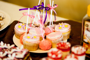 Candy Bar in the wedding hall
