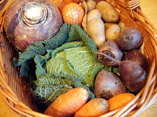 Wintergemüse / vegetable in winter