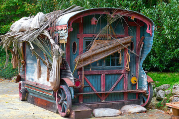 Obraz premium theater and circus wagon