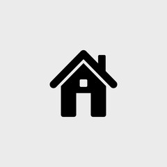 Fototapeta premium House flat vector icon